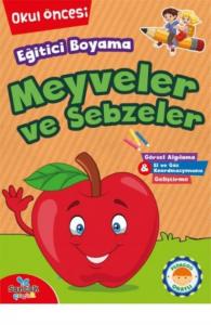 Eğitici Boyama-Meyveler Ve Sebzeler
