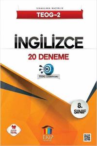 Ekip 8. Sınıf TEOG 2 İngilizce 20 Deneme