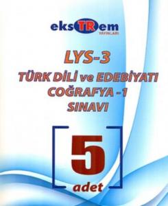 Ekstrem LYS-3 Türk Dili ve Edebiyatı-Coğrafya-1 Sınavı 5 Adet