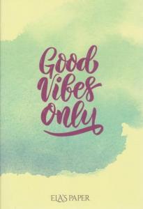 Elas Paper Not Defteri-Good Vibes Only