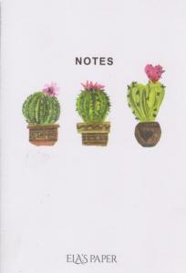 Elas Paper Not Defteri-Kaktüs Notes
