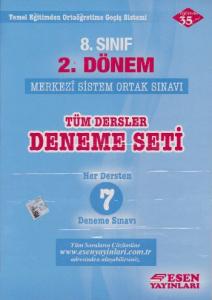 Esen 8.Sınıf 2.Dönem Tüm Dersler Deneme Seti