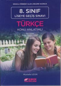 Esen Yayınları 8. Sınıf LGS Türkçe Konu Anlatımlı Esen