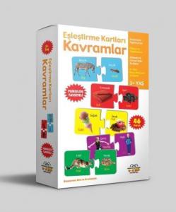 Kavramlar - Eşleştirme Kartları (3+ Yaş)