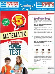 Evrensel 5.Sınıf Matematik Yeni Nesil Yap. Test