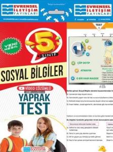 Evrensel 5.Sınıf Sosyal Bilgiler Yeni Nesil Yap. Test