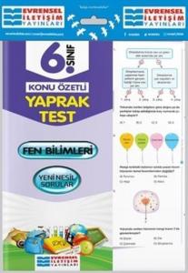 Evrensel 6. Sınıf Fen Bilimleri Konu Özetli Yaprak Test YENİ