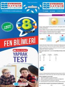 Evrensel 8.Sınıf Fen Bilimleri Yeni Nesil Yap. Test