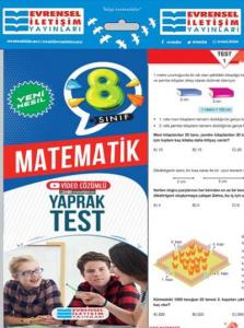Evrensel 8.Sınıf Matematik Yeni Nesil Yap. Test