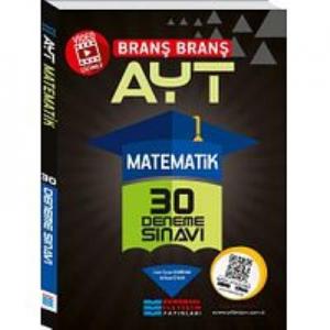 AYT Branş Branş Video Çözümlü Matematik 30 Deneme Sınavı