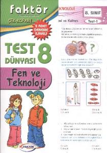 Faktör 8. Sınıf Fen ve Teknoloji Test Dünyası