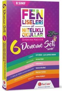 Fen Cebir Fen Liseleri ve Nitelikli Okullar Sınavına Hazırlık 6 Deneme Seti-YENİ