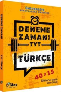 FİDES TYT Türkçe 40x15 Deneme Zaman-YENİ