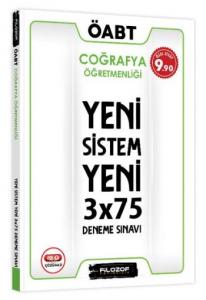 Filozof ÖABT Coğrafya Öğretmenliği Yeni Sistem 3x75 Deneme Sınavı 2020-YENİ