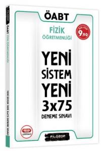 Filozof ÖABT Fizik Öğretmenliği Yeni Sistem 3x75 Deneme Sınavı 2020-YENİ