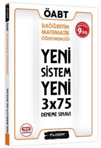 Filozof ÖABT İlköğretim Matematik Öğretmenliği Yeni Sistem 3x75 Deneme Sınavı 2020-YENİ