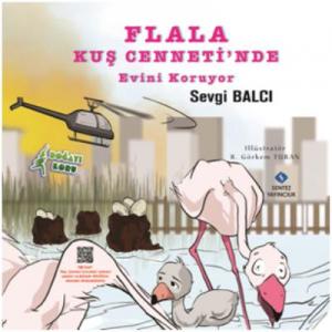 Flala Kuş Cenneti'nde Evini Koruyor