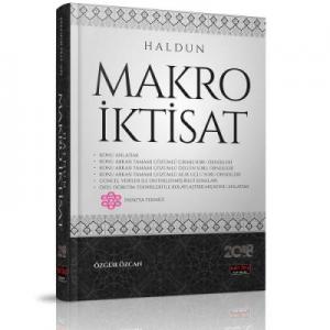 Haldun Makro İktisat; KPSS A Grubu ve Tüm Kurum Sınavları İçin