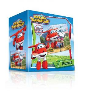 Harika Kanatlar Jet Nepalde -24 Pcs 50*70 Puzzle Kutulu