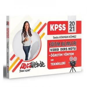 Hoca Webde KPSS Eğitim Bilimleri Öğretim Yöntem ve Teknikleri Video Ders Notu - 2021 YENİ