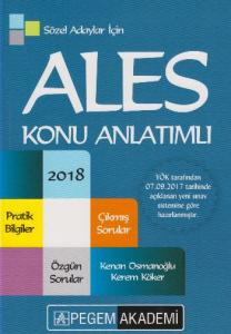 2018 ALES Sözel Adaylar için Konu Anlatımlı
