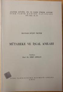 Mütareke ve İşgal Anıları