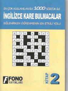 İngilizce Kare Bulmacalar 2