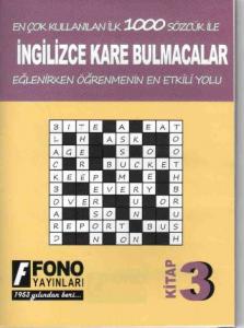 İngilizce Kare Bulmacalar 3