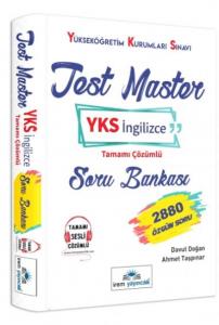 Test Master YKS İngilizce Tamamı Çözümlü Soru Bankası