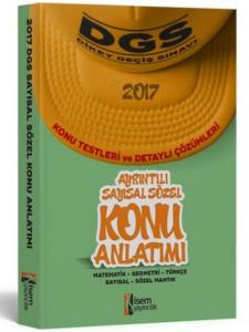 İsem DGS Ayrıntılı Sayısal Sözel Konu Anlatımı 2017
