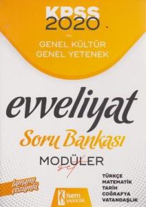 Isem KPSS Genel Kültür Genel Yetenek Tamamı Çözümlü Evveliyat Soru Bankası Modüler Set 2020