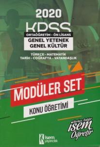 Isem KPSS Genel Kültür Genel Yetenek Tamamı Çözümlü Modüler Konu Öğretimi Seti 2020