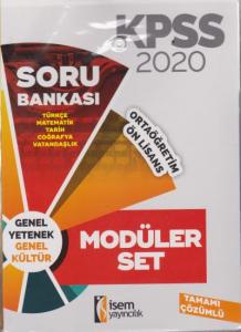 Isem KPSS Genel Kültür Genel Yetenek Tamamı Çözümlü Modüler Soru Bankası Seti 2020