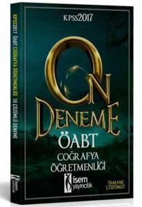 Isem ÖABT KPSS Coğrafya Öğretmenliği Tamamı Çözümlü 10 Deneme