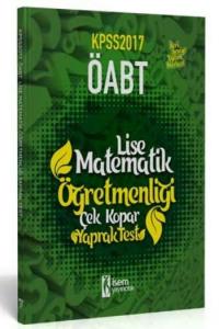İsem ÖABT KPSS Lise Matematik Öğretmenliği Çek Kopar Yaprak Test 2017