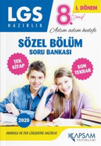 Kapsam LGS Sözel Bölüm Soru Bankası 1. Dönem-YENİ