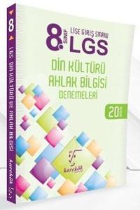 Karekök Yayınları 8. Sınıf LGS Din Kültürü Ahlak Bilgisi 20 Deneme Karekök