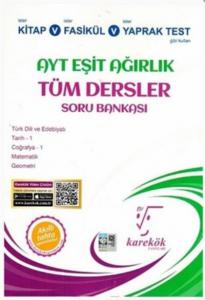 Karekök Yayınları AYT Eşit Ağırlık Tüm Dersler Soru Bankası Karekök