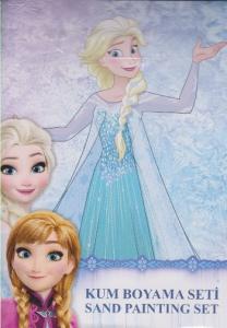 Karlar Ülkesi Frozen Paketli Kum Boyama Seti PK-48