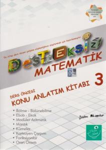 Desteksiz Matematik - Ders Öncesi Konu Anlatım Kitabı 3