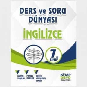 Kitap Depo 7. Sınıf İngilizce Ders ve Soru Dünyası-YENİ
