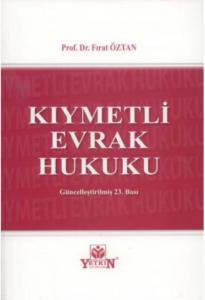Kıymetli Evrak Hukuku-Fırat Öztan