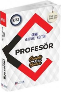 Lider 2020 KPSS Genel Yetenek Genel Kültür Profesör Çözümlü Soru Bankası-YENİ