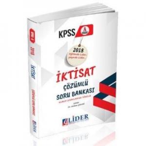 Lider KPSS A Grubu Iktisat Çözümlü Soru Bankası 2018