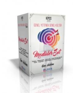 Lider KPSS Genel Yetenek Genel Kültür Konu Anlatımlı Modüler Set 7 Kitap-YENİ