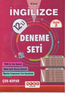 Merkez 8. Sınıf TEOG İngilizce 12 li Deneme Seti