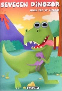 Minik Pop-up Kitabım-Sevecan Dinozor