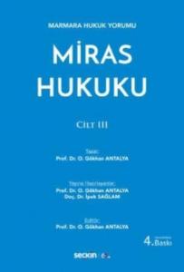 Miras Hukuku; Cilt: III