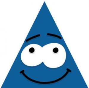 Neşeli Mavi Üçgen