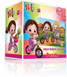 Niloya-Yer Puzzle Niloya Bisiklet Gezisinde 24 Parça
